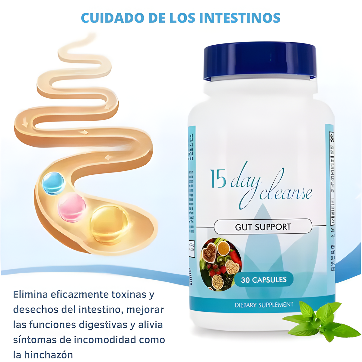 15 Day Cleanse™ | Suplemento Detox Digestion 30 Cap