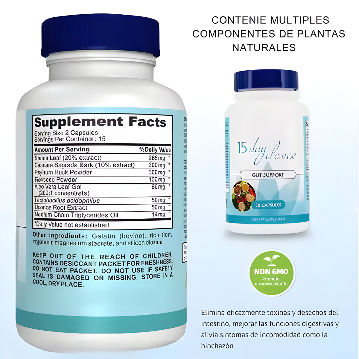 15 Day Cleanse™ | Suplemento Detox Digestion 30 Cap