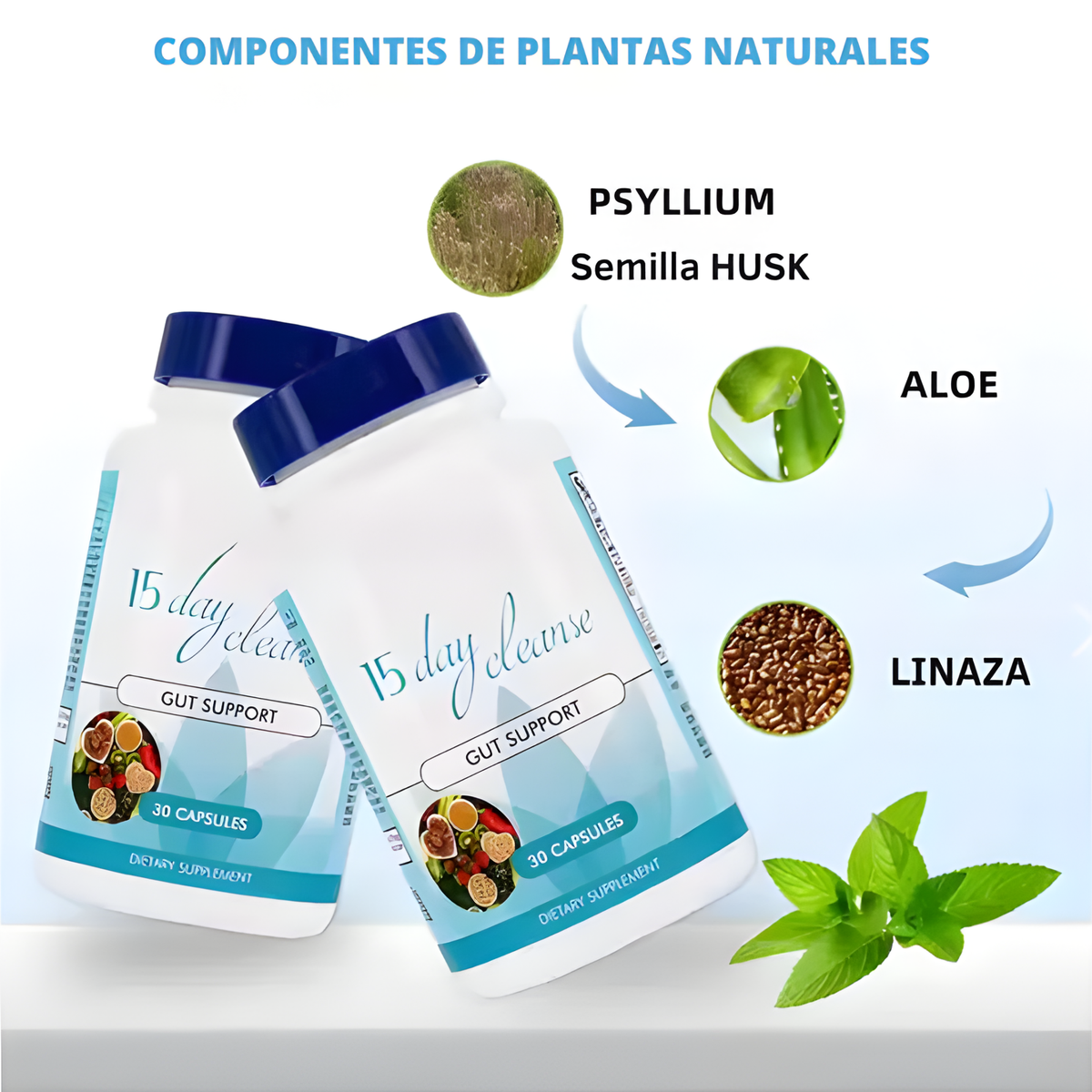 15 Day Cleanse™ | Suplemento Detox Digestion 30 Cap