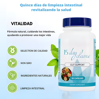 15 Day Cleanse™ | Suplemento Detox Digestion 30 Cap